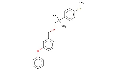 3-PHENOXYBENZYL 2-(4-METHYLTHIOPHENYL)-2-METHYLPROPYL ETHER